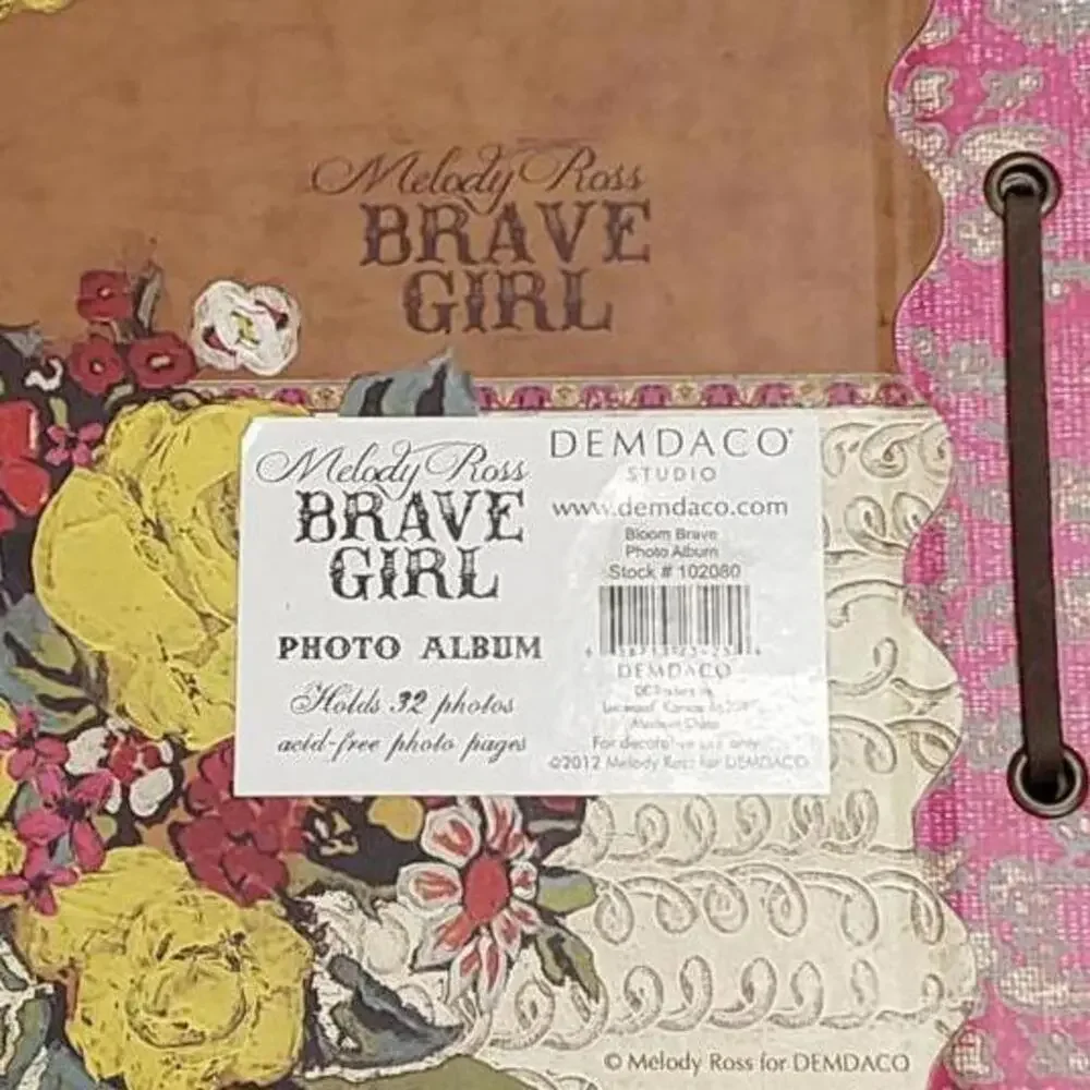 Demdaco Brave Girl Bloom Brave Photo Album